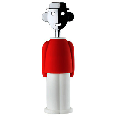 Alessi 'Alessandro M' Corkscrew, Red